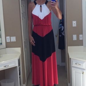 London Times maxi dress